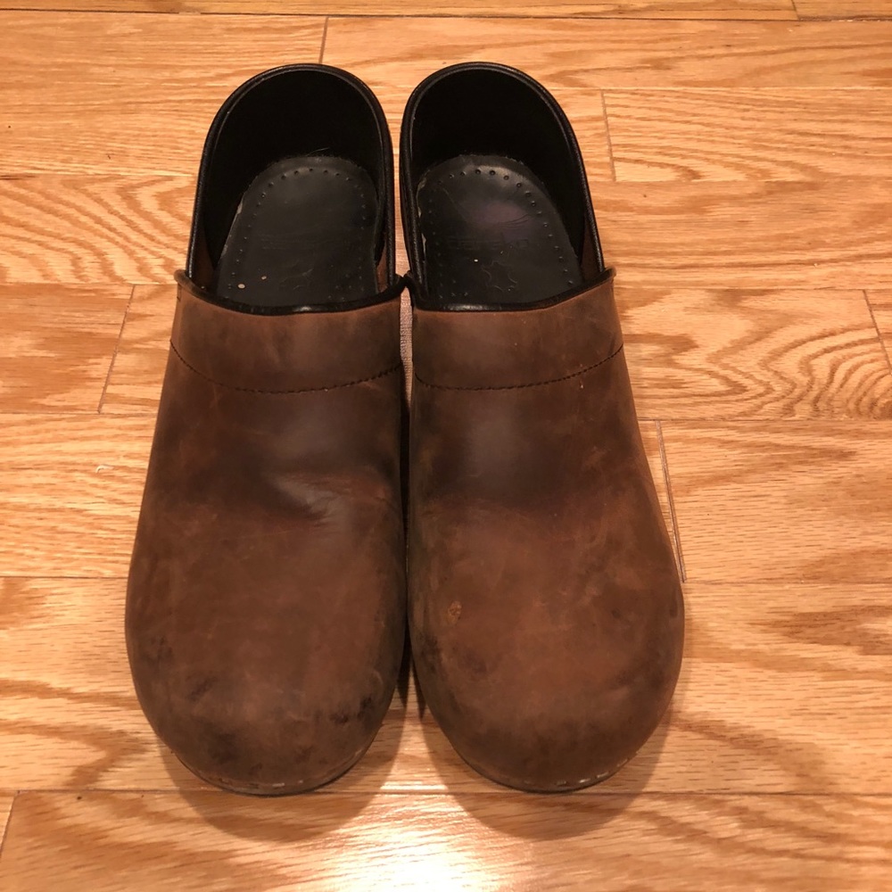 Dansko Brown Clogs